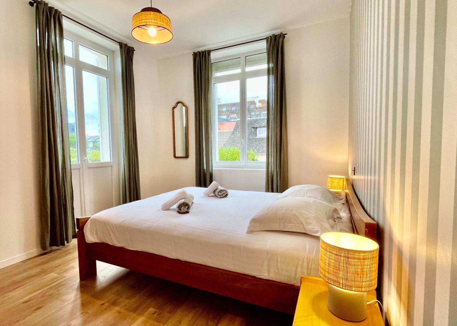 Les Embruns Blonville Vue Mer Bagian luar foto
